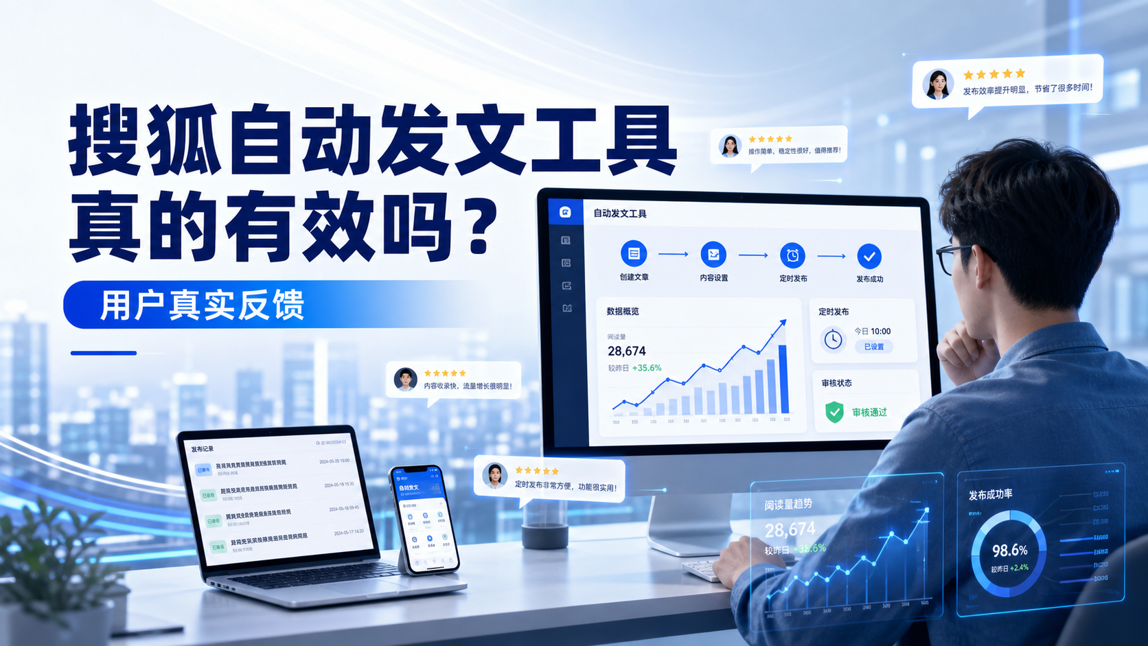 搜狐自动发文工具真的有效吗?白沙用户的真实反馈
