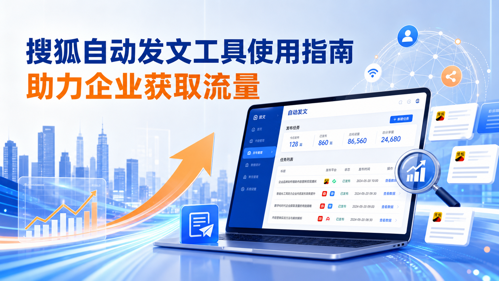 搜狐自动发文工具的使用指南:助力白沙企业获取流量